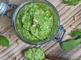 Pesto roquette basilic