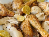 Poulet rôti au citron et aux herbes en Air Fryer