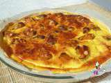 Quiche aux moules et au chorizo