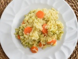 Risotto brocoli carotte