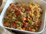 Riz épicé aux légumes Cookeo