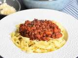 Sauce bolognaise végétarienne