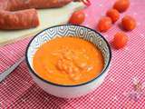 Sauce tomates et chorizo