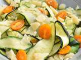 Tagliatelles de courgettes à l'italienne