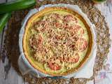 Tarte au thon, courgette et tomate