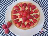 Tarte aux fraises légère