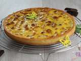 Tarte banane et chocolat