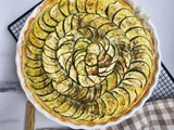 Tarte courgette ricotta