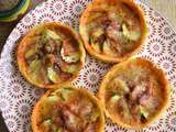 Tartelette courgette et chorizo