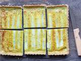 Tarte aux asperges blanches et cerfeuil