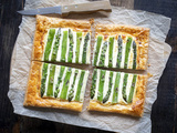 Tarte fine aux asperges