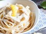 Tagliatelle sauce citron et vodka