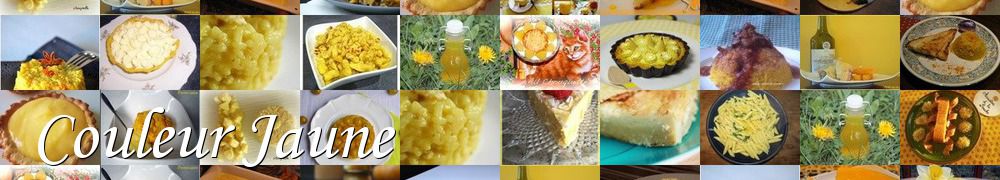 Recettes de Couleur Jaune