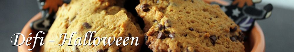 Recettes de Défi - Halloween