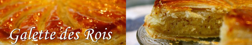 Recettes de Galette des Rois