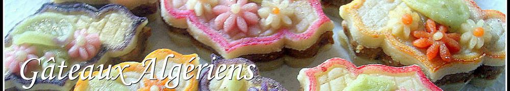 Recettes de Gâteaux Algériens